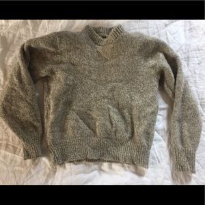 Classic LL Bean wool crew sweater